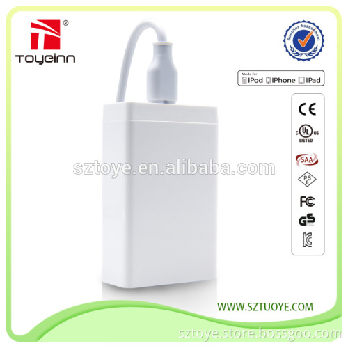 100-240V input 5 usb Ports 40W output Desktop Charger